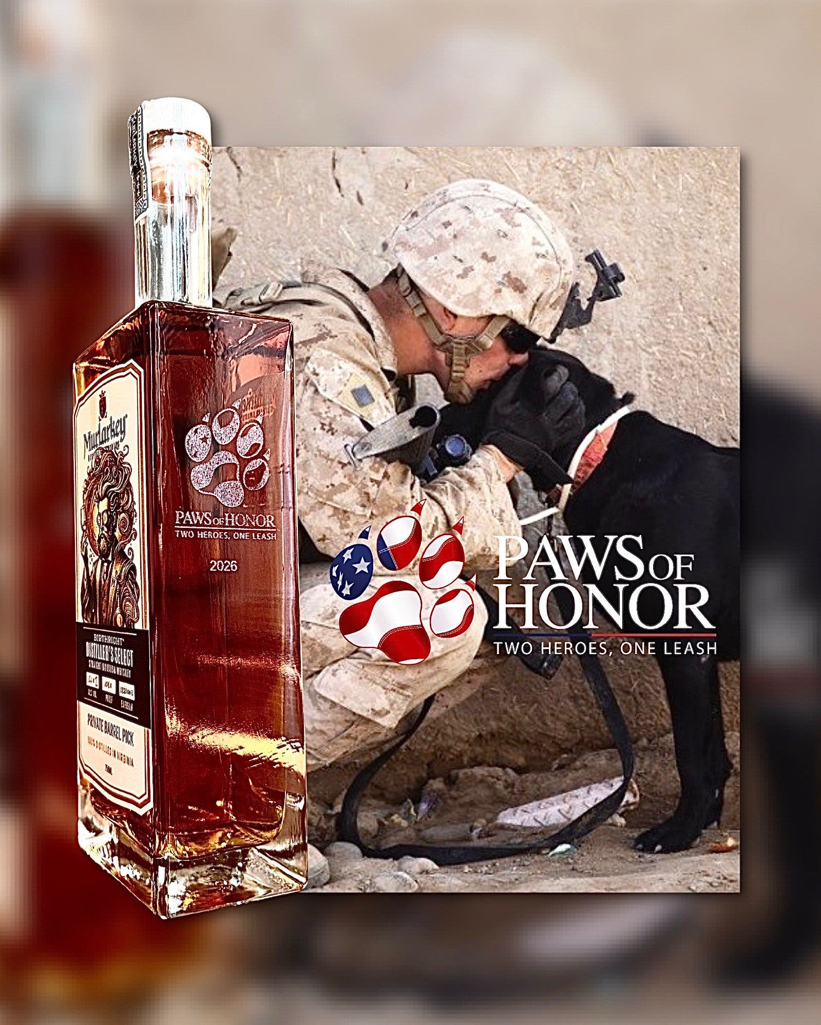 Birthright Distiller's Select - Paws of Honor Single Barrel Edition